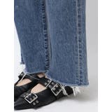 カットオフダメージストレートデニム | Ungrid | 詳細画像26 