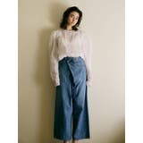 ラップデザインルーズデニム | Ungrid | 詳細画像5 