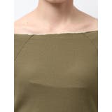 オフショルデザインロングスリーブTee | Ungrid | 詳細画像30 