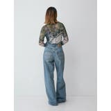 シアープリントチュールロングスリーブTee | Ungrid | 詳細画像14 