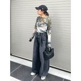 シアープリントチュールロングスリーブTee | Ungrid | 詳細画像27 