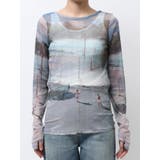 シアープリントチュールロングスリーブTee | Ungrid | 詳細画像28 