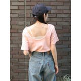 パット付きバックオープンTee | Ungrid | 詳細画像8