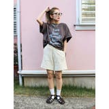 ヴィンテージウォッシュロゴビッグTee | Ungrid | 詳細画像36