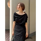 タックデザインオフショルTee | Ungrid | 詳細画像3 