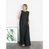 バックオープンデニムサロペット | Ungrid | 詳細画像1 