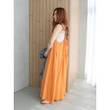 バックオープンギャザーキャミワンピース | Ungrid | 詳細画像3 