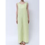 スクエアネックギャザーデザインロンパース | Ungrid | 詳細画像23 