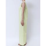 スクエアネックギャザーデザインロンパース | Ungrid | 詳細画像24 