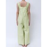 スクエアネックギャザーデザインロンパース | Ungrid | 詳細画像25 