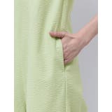 スクエアネックギャザーデザインロンパース | Ungrid | 詳細画像28 