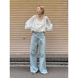 ビーズデザインスリーブボリュームブラウス | Ungrid | 詳細画像21 