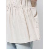 リネン混ギャザーノースリブラウス | Ungrid | 詳細画像21 