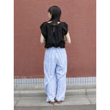 【WEB限定】パフスリーブデザインブラウス | Ungrid | 詳細画像18 