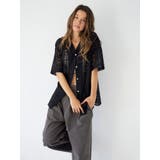 レース開襟ハーフスリーブシャツ | Ungrid | 詳細画像3 