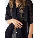 レース開襟ハーフスリーブシャツ | Ungrid | 詳細画像5 