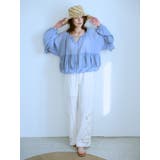 カットワークデザインラフパンツ | Ungrid | 詳細画像3 