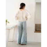 カットワークデザインラフパンツ | Ungrid | 詳細画像6 