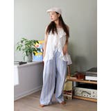 ウエストタックストライプパンツ | Ungrid | 詳細画像14 