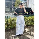 ウエストタックストライプパンツ | Ungrid | 詳細画像21 