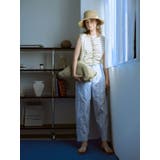 ウエストタックストライプパンツ | Ungrid | 詳細画像3 