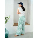 ウエストタックストライプパンツ | Ungrid | 詳細画像8 