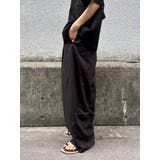 リネン混カーブラフパンツ | Ungrid | 詳細画像10 