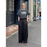 リネン混カーブラフパンツ | Ungrid | 詳細画像11 