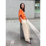 リネン混カーブラフパンツ | Ungrid | 詳細画像13 