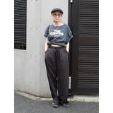 リネン混カーブラフパンツ | Ungrid | 詳細画像14 