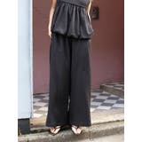 ブラック | 【WEB限定】ジャカードラフパンツ | Ungrid