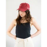 レッド | エンブロイダリーカラーロゴキャップ | Ungrid