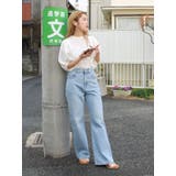 【WEB限定】ハイウエストフレアデニム | Ungrid | 詳細画像15 