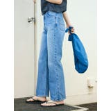 【WEB限定】ハイウエストフレアデニム | Ungrid | 詳細画像3 