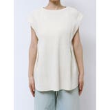 バックスリットワッフルタンクトップ | Ungrid | 詳細画像17 