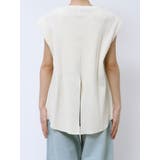 バックスリットワッフルタンクトップ | Ungrid | 詳細画像19 