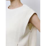 バックスリットワッフルタンクトップ | Ungrid | 詳細画像21 