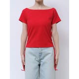 サイドギャザーボートネックTee | Ungrid | 詳細画像21 