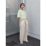 リネン混ボートネックショートTee | Ungrid | 詳細画像12