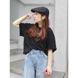 リネン混ボートネックショートTee | Ungrid | 詳細画像6