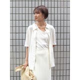 リネン混タンクトップ | Ungrid | 詳細画像15 