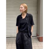 リネン混タンクトップ | Ungrid | 詳細画像4 