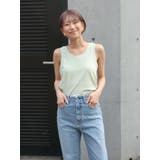 リネン混タンクトップ | Ungrid | 詳細画像9 