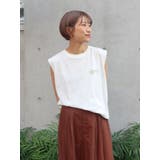 カラーエンブロイダリータンクトップ | Ungrid | 詳細画像1 