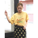 イエロー | カラーロゴルーズTee | Ungrid