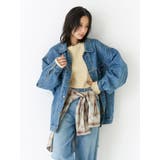 ビッグシルエットデニムジャケット | Ungrid | 詳細画像3