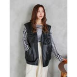 フェイクレザーベスト | Ungrid | 詳細画像12