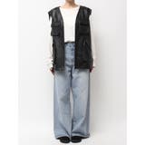 フェイクレザーベスト | Ungrid | 詳細画像25