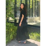 メッシュレースノースリワンピース | Ungrid | 詳細画像6 