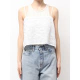 テープ刺繍キャミソール | Ungrid | 詳細画像15 